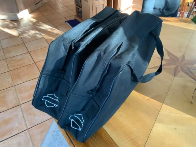 Koffertaschen für Harley Road King Classic, neuwertig unbenutzt.