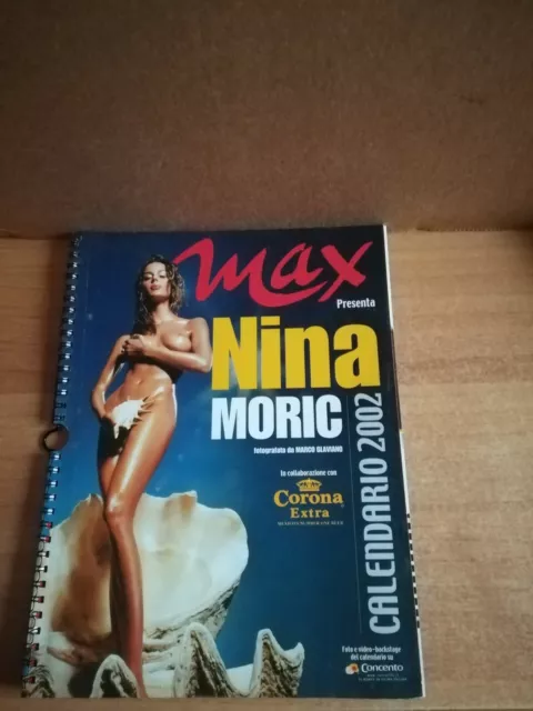 Calendario  Max 2002 : Nina Moric  -  Fotografata Da Glaviano -  Ottimo