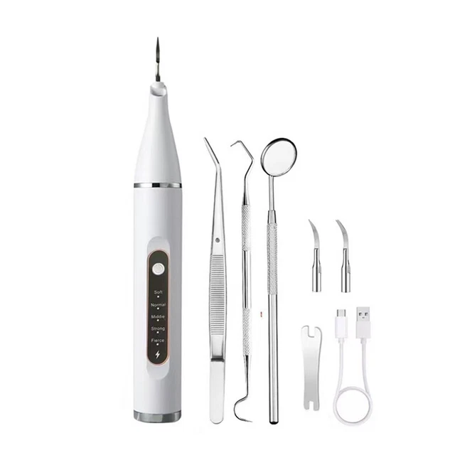 Dog Plaque and Tartar Remover, Ultrasonic Teeth Cleaner for Dogs and Cats, hhg