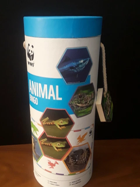 BINGO WWF ANIMAL Bird Reptile Amphibian Worlds Learning Kids Children
