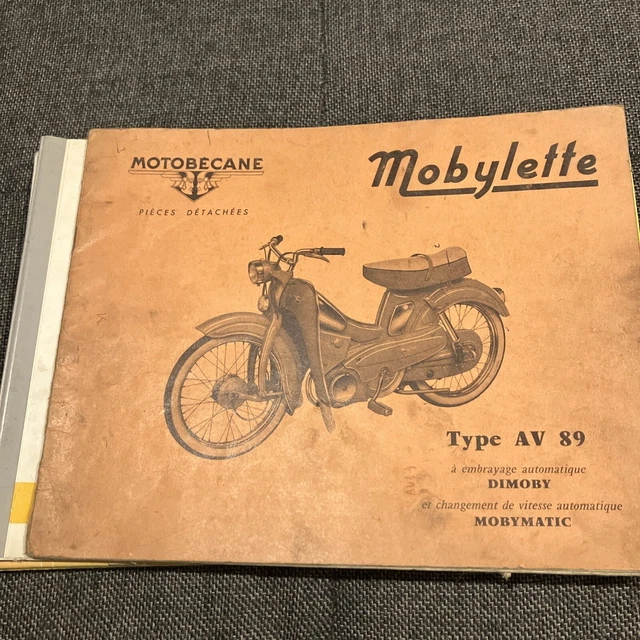 ANCIEN CATALOGUE MOTOBECANE Pieces Detachees Mobylette Velomoteur Av 78