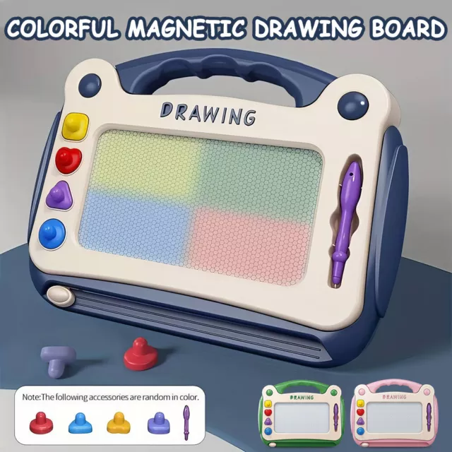 Magnetic Drawing Board Sketch Pad Doodle Writing Craft Children Kids Toy Gifts 3