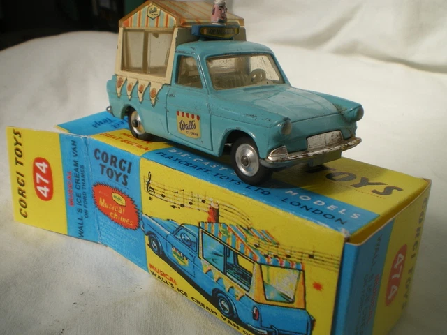 Lot 90 - A CORGI Toys 447 Walls Ice Cream Van - G/VG