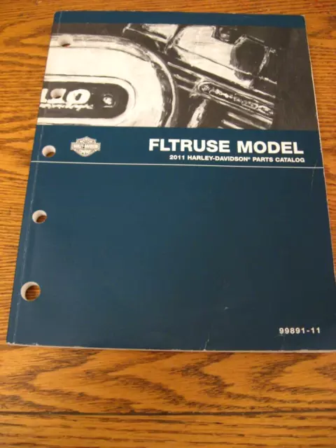 2011 Harley-Davidson FLTRUSE Parts Catalog Manual CVO ROAD Glide Ultra