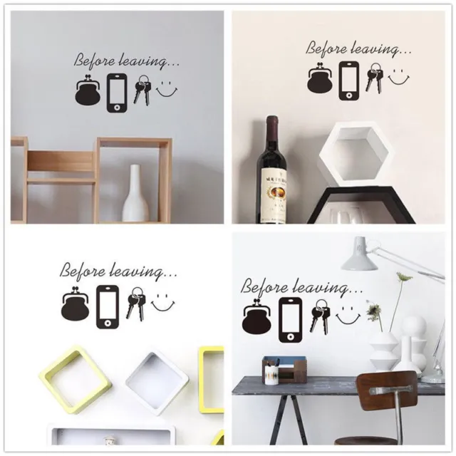 DIY Home Decor Wall Stickers Family Letter Removable Vinyl Decal Art Mural