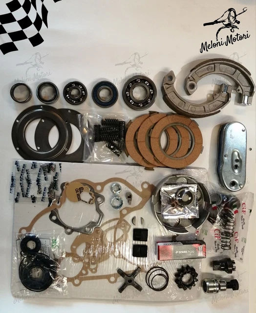 Kit Revisione Motore Per Vespa PX 125/150 Fino Al 1983 - TS 2a Serie Con Cuscinetti E Guarnizioni
