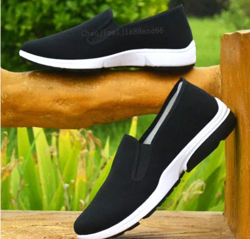 Kung Fu Martial arts Tai chi Wing chun Slippers Trainers Casual Shoes Men Black