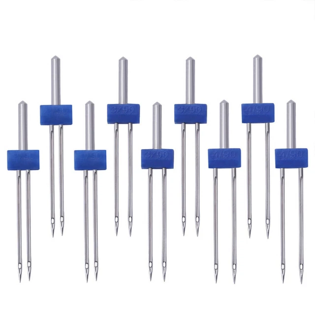 Kit forniture aghi industriali per macchina da cucire doppio ago universale elettrico
