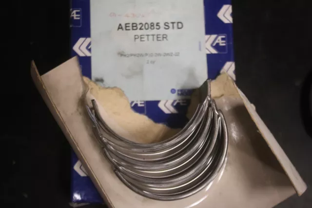 Petter PH2 big end bearings STD size AE B2085