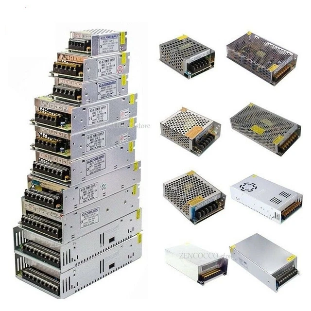 Alimentatore LED 12V 1A/2A/3A/5A - Trasformatore AC/DC Con Interruttore, Adattatore Per Strip - Foto 3