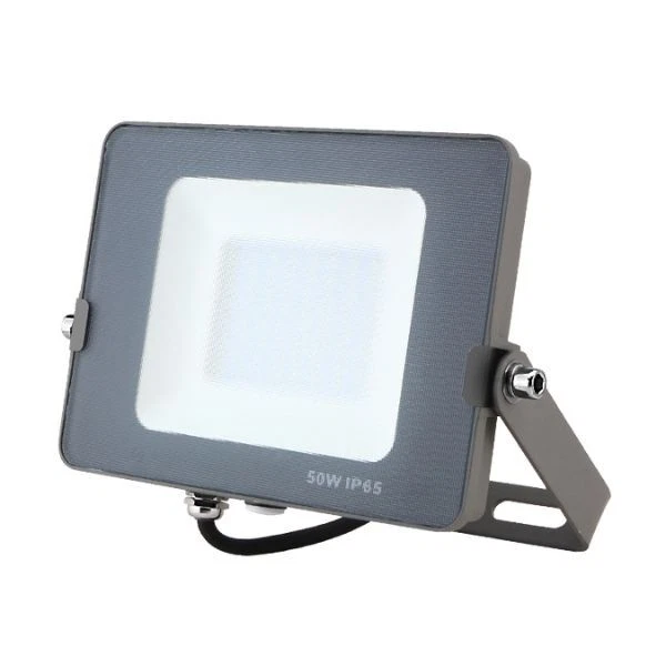 Faro LED 50w Slim SMD IP65 - Grigio   Asia Led