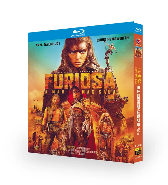 FURIOSA A MAD Max Saga (2024) Película Bluray 1 Disco BD Todas las