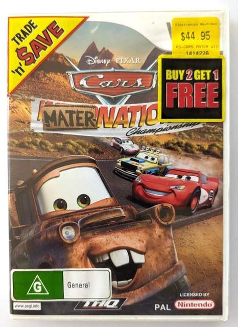 Disney Cars Race o Rama - Game Nintendo Wii - Complete Mint - Pal