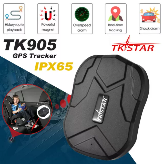 TKSTAR TK905 Car Vehicle GPS Tracker Magnetic Real-Time GSM GPRS INS Waterproof