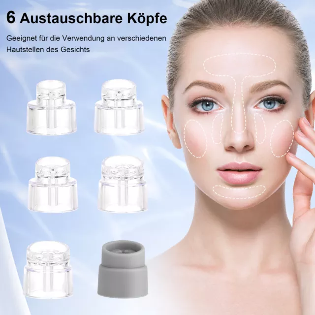 Elektrischer Porenreiniger Vakuum Mitesser Entferner Gesicht Blackhead Remover 3