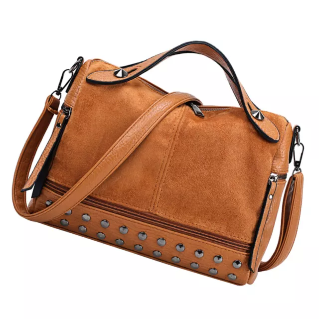 Femmes Bandoulière Messenger Bag Casual Portable Vintage PU En Cuir Sac À Main