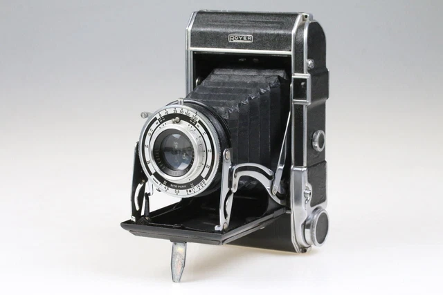 Appareil photo à soufflet Royer viseur intégré, format 6x6 o 39