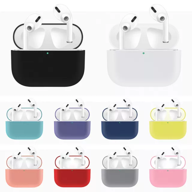 For Apple AirPods Pro Wireless Charging Case Silicone Protective Cover Skin