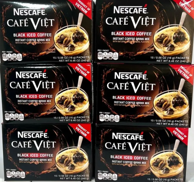Nescafe Sweet & Creamy Iced Coffee, Instant Coffee Sachets