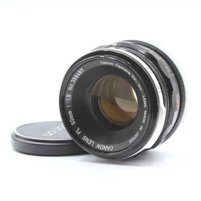 Canon FL 50mm f/1.8 Prime Portrait Lens N°358487 - Superbe !!