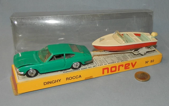 NOREV - 92 - Chrysler New Yorker Et Dinghy Rocca - Beige - En