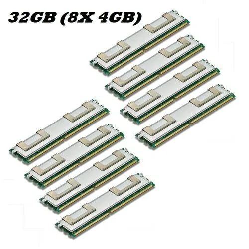 8x 4GB 32GB RAM für DELL PowerEdge 1900 FB DIMM DDR2 Speicher Fully Buffered