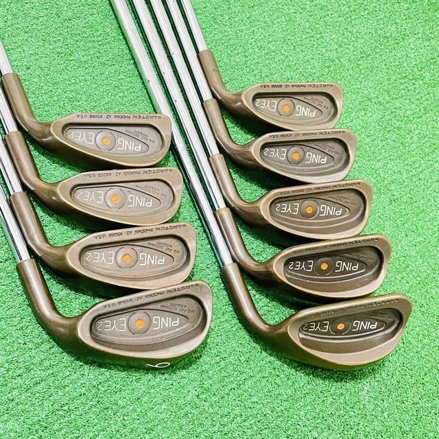 Jeu De Fers Ping Eye 2 Point Orange (3-9i, PW) - Tige Acier, Droitier - Manque Le Fer 8