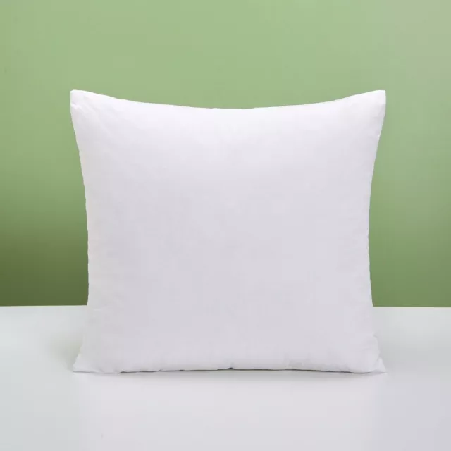 Duck Feather Cushion Pads Inserts, Down Inner Filled Square Pillows All Sizes