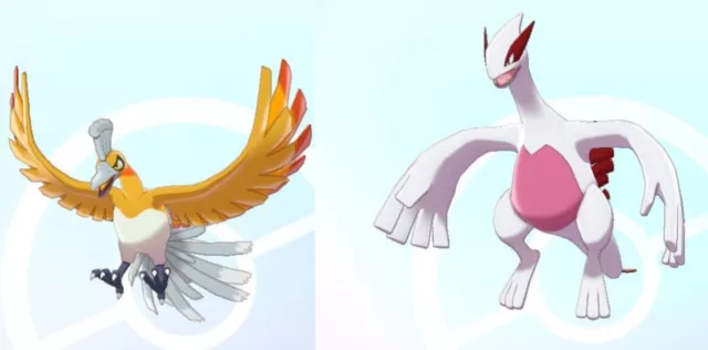 Shiny Ho-Oh and Shiny Lugia for Pokemon Sword and Shield + 2 Masterballs