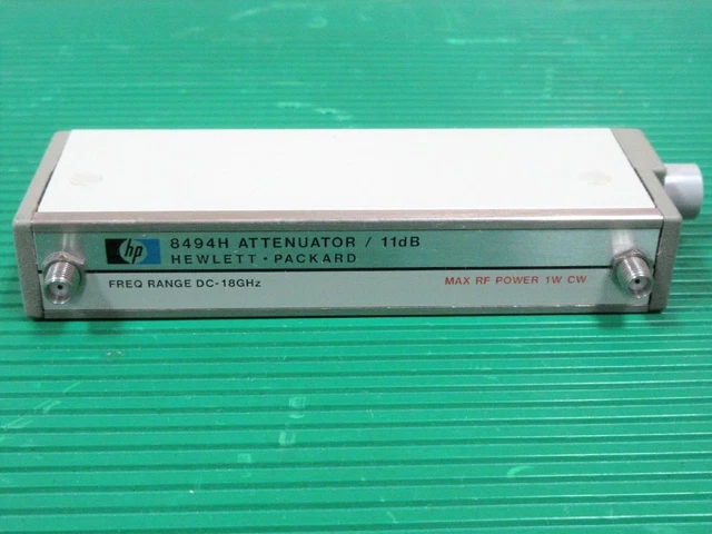 Hp/Agilent 8494H/002 Attenuator 0-11Db 1Db Step Dc-18Ghz Sma Max1W Untested