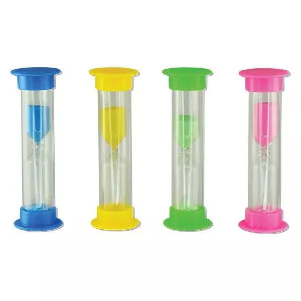 Two Minute Sand Timer - Great for Cooking Exercise Timeouts Etc (4 Colors!)