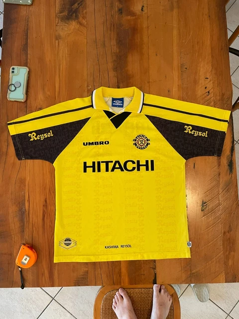 Maillot Vintage Kashiwa Reysol 1997 Umbro - Taille L, Rétro, Signé