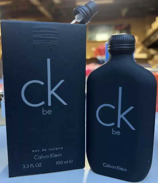 Ck Be by Calvin Klein 3.4 oz EDT Cologne for Men Perfume Women Unisex New In Box