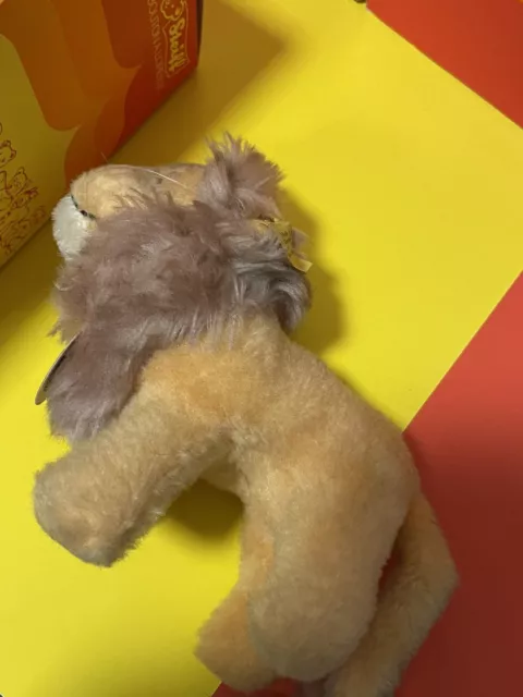 Steiff Vintage 70s Kleiner Leo Löwe Lion 5815/15 2