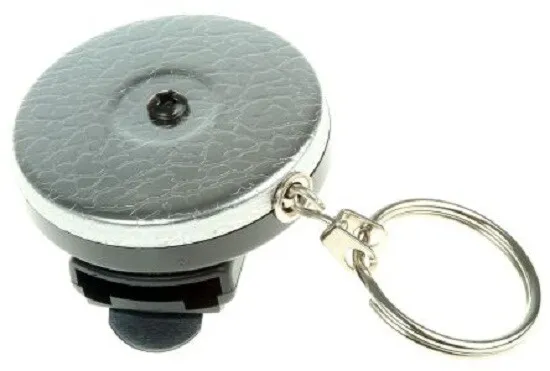 Securikey SELF-RETRACTING KEY REEL 600mm Stainless Steel Chain, Spinner Fitting