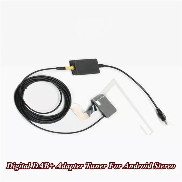 For Android Stereo System USB DAB+ Radio Antenna Adapter Digital Tuner Receiver