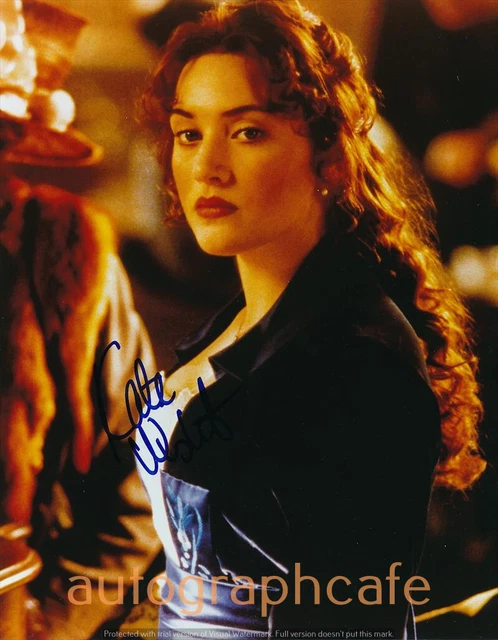 KATE WINSLET 10 x 8 Inch Autographed Photo - High Quality Copy Of Original (c)