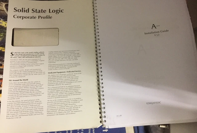 CARD SOLID STATE LOGIC / SSL 906XA MORAY 6086906XB for MIXER C300 Hd