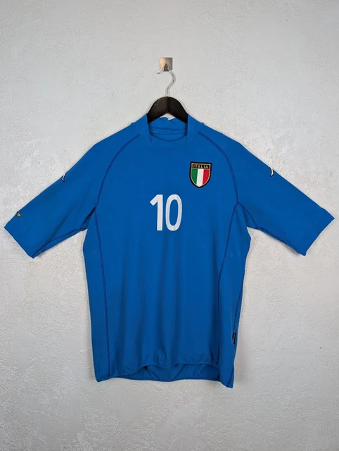Maillot Domicile Italie Manches Longues XL #10 Totti 2004/2005 - PUMA - Occasion