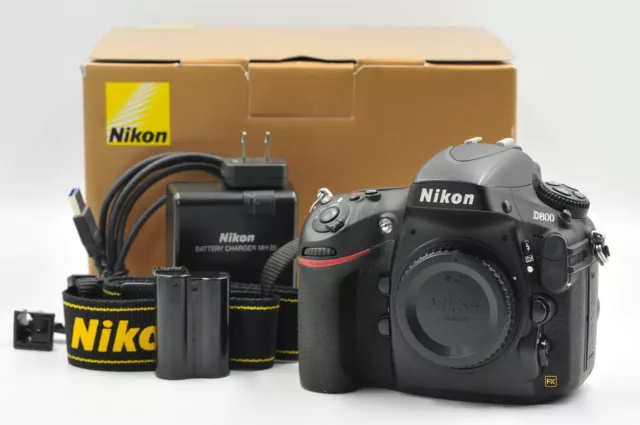 Nikon D800 36.3MP Digital SLR Camera Body Near Mint about 20,000 Shutter Count
