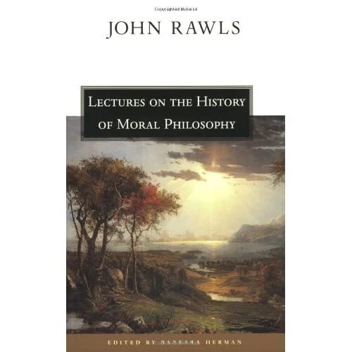 Lectures On The History Of Moral Philosophy