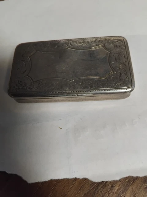 Chaine En Argent Massif Vintage Mailles Serrées - Poinçons - Longueur 44.5 Cm