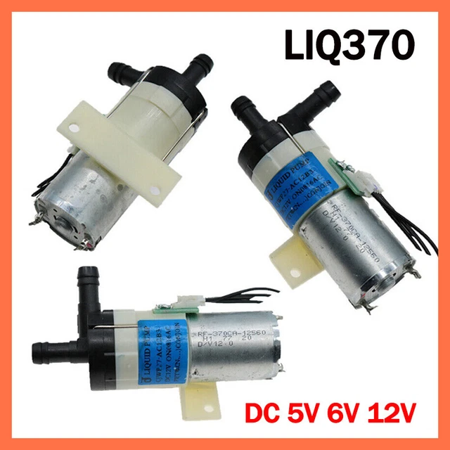 12V DC Micro Diaphragm Water Pump - High Flow Self-Priming Pressure Pump For DIY Projects