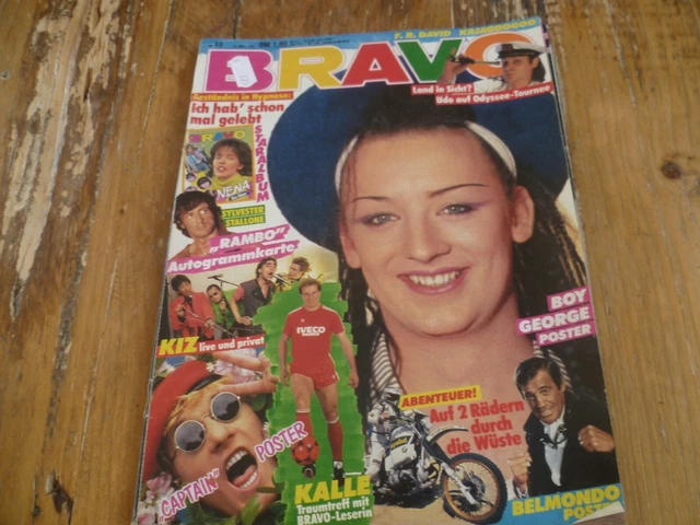 Bravo 1983: Boy George / Captain Sensible / Rambo / Stallone / Nena