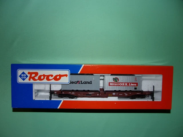 Roco Güterwagen Container Deutsche Post HO (3) | Kaufen auf