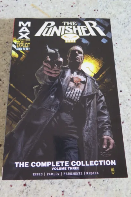 The Punisher Max The Complete Collection Volume Three 3 Tpb Marvel Ennis Rar Oop