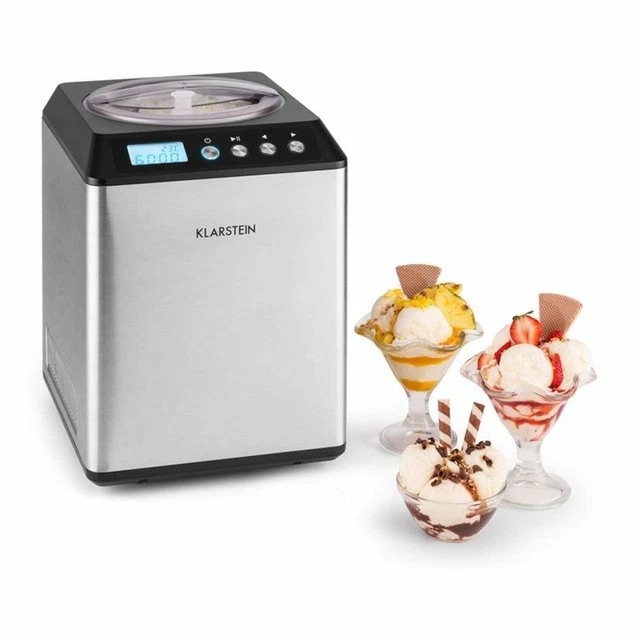 Vpcok Gelatiera Autorefrigerante 1,5L - Gelato Fatto In Casa In 30 Minuti, Coperchio Trasparente - Foto 10