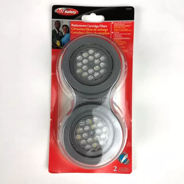 NIP AO SAFETY REPLACEMENT CARTRIDGES/FILTERS 2 PACK 95061 Paint/Pesticide Vapors