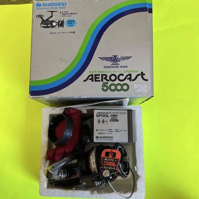 No.7574 SHIMANO AEROCAST 5000 スピニングリール1台 No.7574 SHIMANO AEROCAST 5000 スピニングリール1台