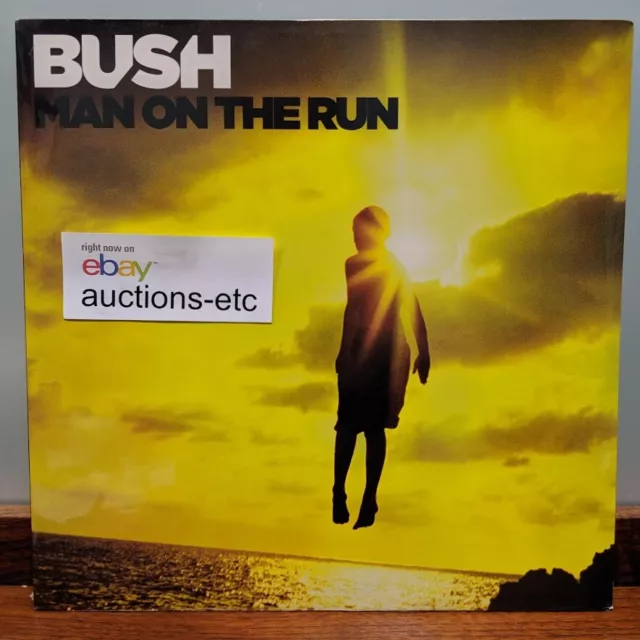 Bush - Man on the Run - 2 LP Vinyl Deluxe Edition 180g NEW FREE USA Shipping
